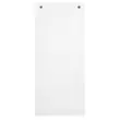 Paquet 100 fiches intercalaires horizontales unies perfor&eacute;es - 105 x 240 mm - Blanc - Exacompta 