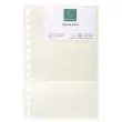 Recharge de 10 pochettes détachables pour porte cartes de visite Exactive® - 19x12,5cm - Cristal - EXACOMPTA