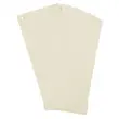 Paquet 100 fiches intercalaires horizontales unies perforées - 105x240mm - Bulle - EXACOMPTA