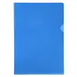 Etui carton de 100 pochettes coin PVC lisse haute r&eacute;sistance 13/100e - A4 - Couleurs assorties - Exacompta 