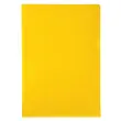 Etui carton de 100 pochettes coin PVC lisse haute résistance 13/100e - A4 - Jaune - EXACOMPTA