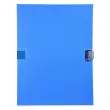 Chemise à sangle dos extensible avec rabat en pied et boucle à coulisseau cranté - polypropylène - Bleu clair - EXACOMPTA