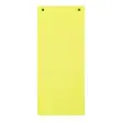 Paquet 100 fiches intercalaires horizontales unies perforées Forever - 105x240mm - Jaune - EXACOMPTA