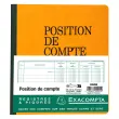 Piqûre position de compte 21x19cm 80 pages - EXACOMPTA