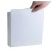 Classeur personnalisable rigide 3 poches KreaCover&reg; - 2 anneaux en D 20mm - A5 - Blanc - EXACOMPTA 