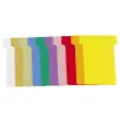 Carton de 10 étuis de 100 fiches en T n°2 - L60 x H85 x l48 x h15 mm - Couleurs assorties - EXACOMPTA
