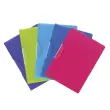 Chemise de pr&eacute;sentation polypropyl&egrave;ne semi-rigide Clip Design - A4 - Couleurs assorties - EXACOMPTA 