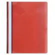 Chemise de présentation à lamelles PVC Premium - A4 - Rouge - EXACOMPTA