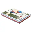 Paquet de 100 couvertures Grain cuir pour reliure A4 - Couleurs assorties - EXACOMPTA 