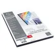 Boite de 100 plats pour relier PVC 15x100e - A4 - Cristal - EXACOMPTA