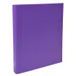 Classeur rembordé polypropylène 4 anneaux 30mm - A4 - Violet - EXACOMPTA