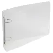 Classeur pour fiches bristol 125x200 2 anneaux 25mm polypropylène Crystal colours - Cristal - EXACOMPTA