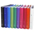 Classeur rembordé polypropylène 2 anneaux 30mm - A4 - Couleurs assorties - EXACOMPTA