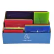 Pr&eacute;sentoir de 60 pochettes pression Iderama polypropyl&egrave;ne - Couleurs assorties - EXACOMPTA 