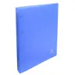 Classeur 4 anneaux 30 mm polypropylène Chromaline - A4 maxi - Bleu - EXACOMPTA