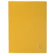 Protège-documents en polypropylène souple OPAK 20 vues - A4 - Jaune - EXACOMPTA