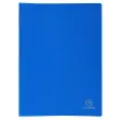 Prot&egrave;ge-documents en polypropyl&egrave;ne souple OPAK 100 vues - A4 - Bleu clair - EXACOMPTA 