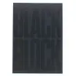 Bloc Black block 29,7x21cm - Papier jaune lign&eacute; - 70 feuillets - Noir - EXACOMPTA 