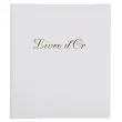 Livre d'or Balacron avec titre 140 pages blanches - 21x19 cm vertical - Couleurs assorties - EXACOMPTA 
