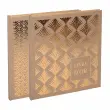 Livre d'or 140 pages tranche or - Format 21x19cm - PALMYRE - Visuels assortis - EXACOMPTA 