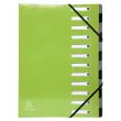 Trieur Harmonika Iderama 12 compartiments - Vert anis - EXACOMPTA 