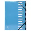 Trieur Harmonika Iderama 12 compartiments - Bleu clair - EXACOMPTA