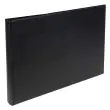 Classeur rembord&eacute; PVC dos rond 4 anneaux 30mm - A3 horizontal - Noir - EXACOMPTA 