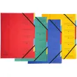 Trieur agrafé avec élastiques 7 compartiments - Couleurs assorties - EXACOMPTA