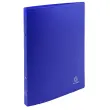 Classeur 2 anneaux 15mm polypropylène OPAK - A4 - Bleu foncé - EXACOMPTA