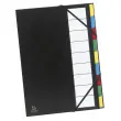 Trieur rigide ordonator dos extensible 9 compartiments - Couleurs assorties - EXACOMPTA 