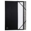 Trieur rigide Ordonator alphab&eacute;tique dos extensible 24 compartiments A &agrave; Z - Noir - EXACOMPTA 