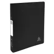 Classeur 2 anneaux 30mm polypropylène OPAK rigide 10/10e - A4 Maxi. - Noir - EXACOMPTA