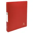 Classeur 2 anneaux 30mm polypropylène OPAK rigide 10/10e - A4 Maxi. - Rouge - EXACOMPTA