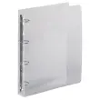 Classeur 4 anneaux 30 mm polypropylène Crystal - A4 maxi - Cristal - EXACOMPTA
