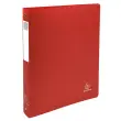 Classeur 4 anneaux 30mm polypropyl&egrave;ne OPAK rigide 10/10e - A4 Maxi. - Rouge - EXACOMPTA 