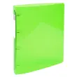 Classeur 4 anneaux 30mm IDERAMA PP polypropylène 7/10e - A4 maxi - Vert anis - EXACOMPTA