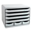 STORE-BOX MINI 7 tiroirs - Gris lumi&egrave;re - EXACOMPTA 