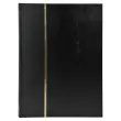 Album de timbres simili-cuir 16 pages noires - 22,5x30,5 cm - Noir - EXACOMPTA 