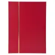 Album de timbres simili-cuir 32 pages noires - 22,5x30,5 cm - Rouge - EXACOMPTA