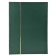 Album de timbres simili-cuir 48 pages noires - 22,5x30,5 cm - Vert - EXACOMPTA