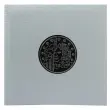 Classeur numismatique + 5 feuilles plastique - 24,5x25 cm - Métallisé - EXACOMPTA