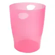 ECOBIN Corbeille &agrave; papier - Framboise translucide - EXACOMPTA 