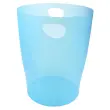 ECOBIN Corbeille &agrave; papier - Turquoise translucide - EXACOMPTA 