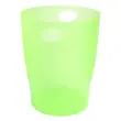 ECOBIN Corbeille &agrave; papier - Vert pomme translucide - EXACOMPTA 