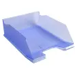 Corbeille à courrier COMBO MAXI - Bleu glacé translucide - EXACOMPTA