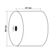 Bob 1pli therm 55g 57x80mm-76m (par10) 