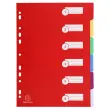 Intercalaire A4 PP 30/100 6 positions