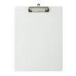 Porte-bloc avec pochette PP A4 Blanc - Exacompta 