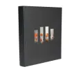 Album photo livre Milano - 29 x 32 cm - 60 pages noires - Noir - Exacompta