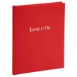 LIVRE D OR    1M.220X170 ROUGE 